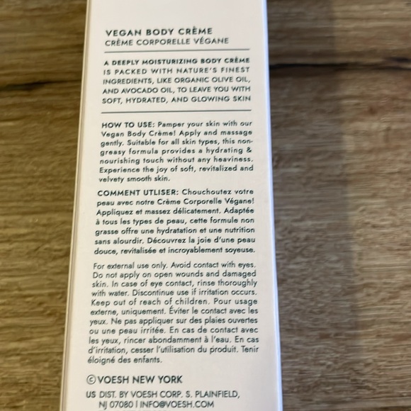 NWT VOESH Lavender Land 3 Oz. Vegan Body Creme Lotion - Picture 9 of 13